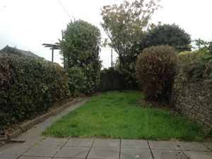 View from Kitchen to Garden